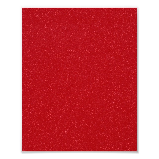 Tomato Red Noise Texture Poster – Customizable (Devant)