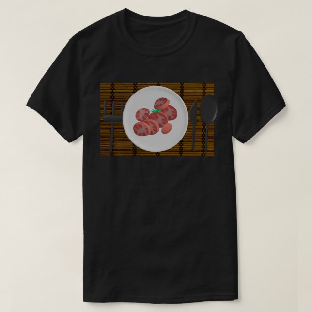 Tomatoes on a Plate T-shirt (Design devant)