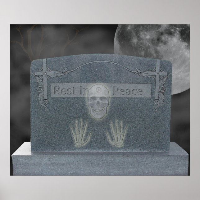 Tomb Stone Poster (Devant)