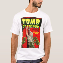 Tombe de la terreur le T-shirt de bête de bourbier