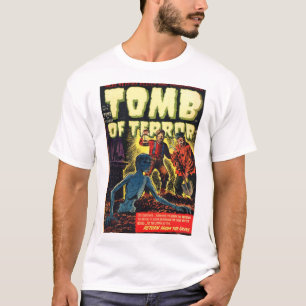 Tombe de retour de terreur du T-shirt grave