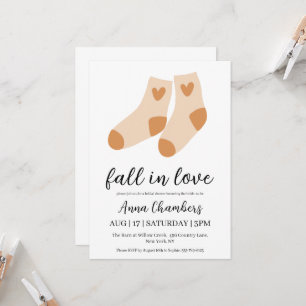 tomber amoureux automne nuptiale invitations de do