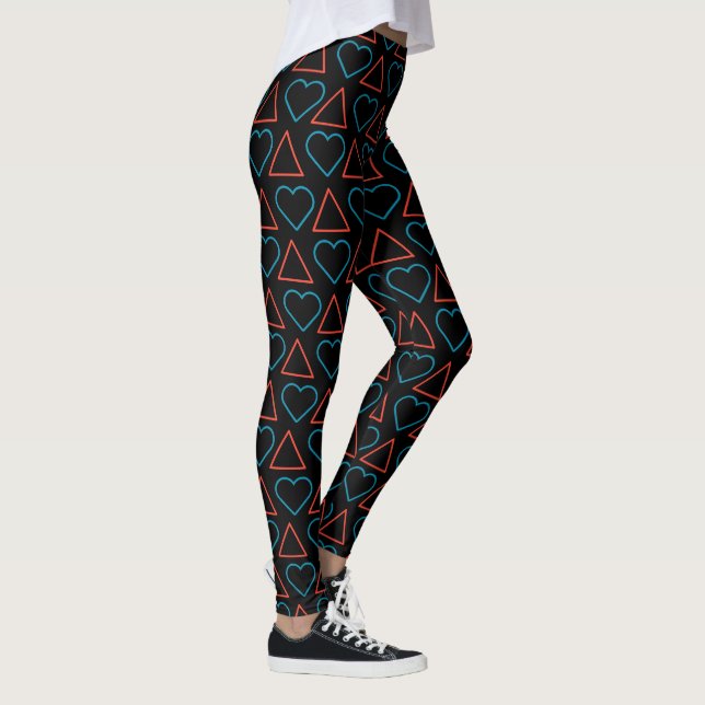 "Tomber amoureux du changement" Leggings Motifs (Droite)