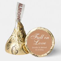 tomber amoureux, mariage chic marron automnal