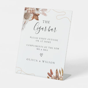 Tomber amoureux   Panneau Boho Fleurs Mariage Ciga