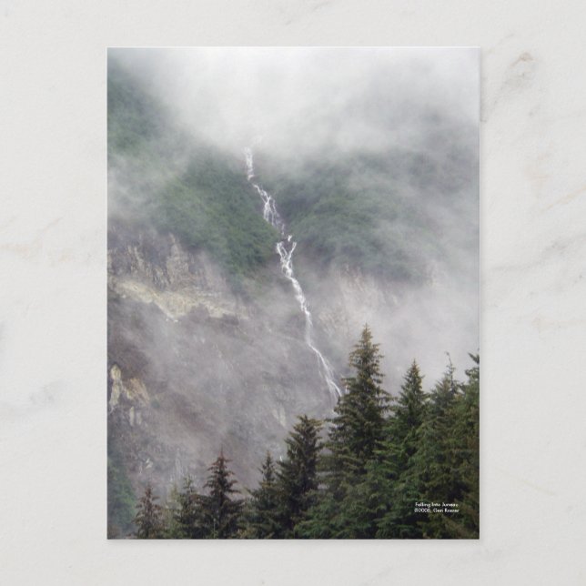 Tomber dans la carte postale Juneau (Devant)