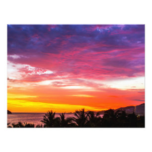 Tomber en Vallarta Photographie en Vente