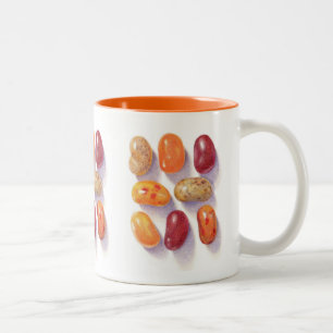 TOMBER JELLY BEANS Orange Mug à deux tons