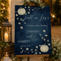 Tombez amoureux Nuit de noces Bleu Automne Citroui