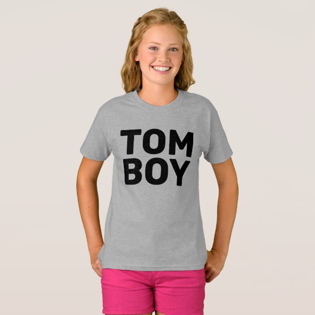 TOMBOY GIRLS KIDS T-SHIRT (Devant entier)