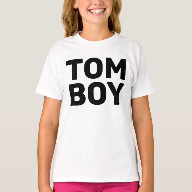 TOMBOY GIRLS KIDS T-SHIRT (Devant)