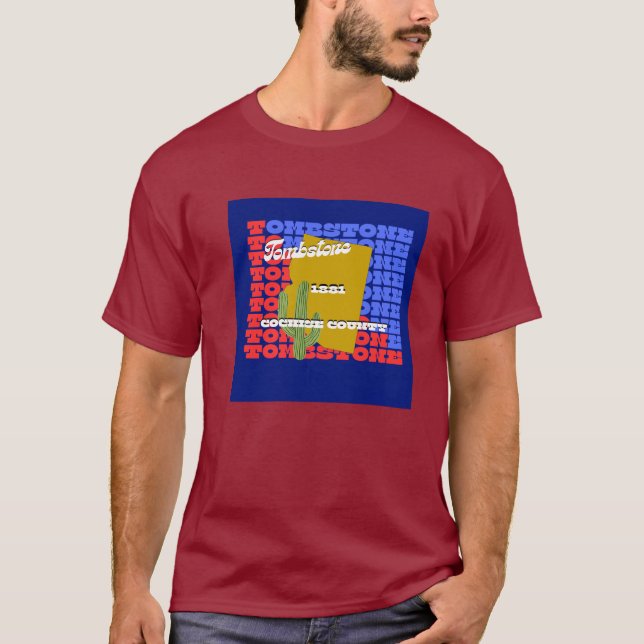 Tombstone, T-shirt Arizona  (Devant)