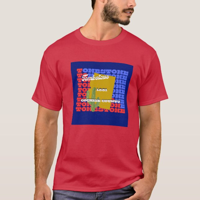 Tombstone, T-shirt Arizona  (Devant)