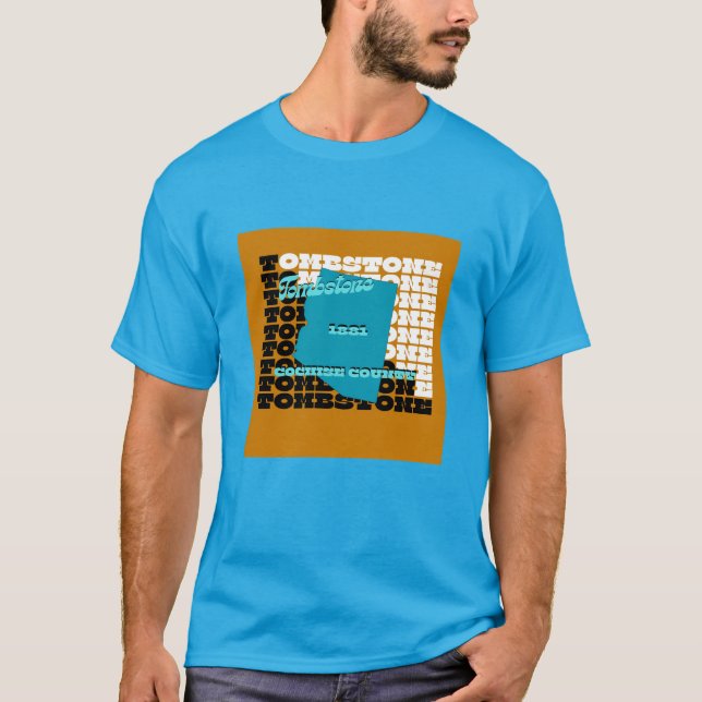 Tombstone, T-shirt Arizona  (Devant)