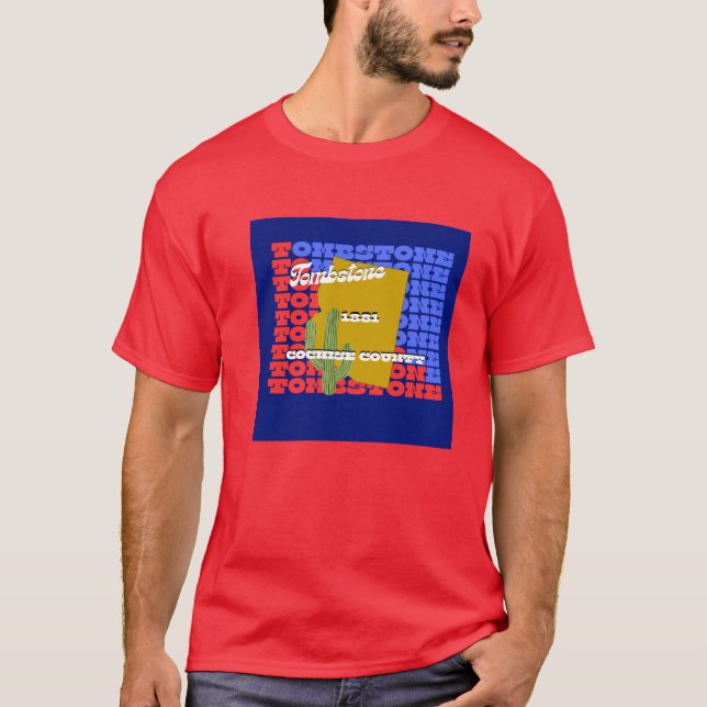 Tombstone, T-shirt Arizona  (Devant)