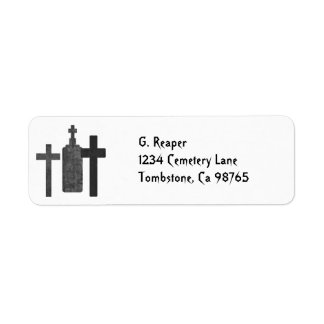 Tombstones renvoyer les étiquettes d'adresse
