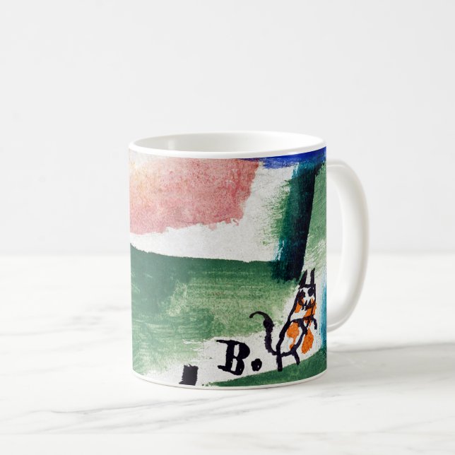 Tomcat's Turf, Paul Klee Coffee Mug (Devant droit)