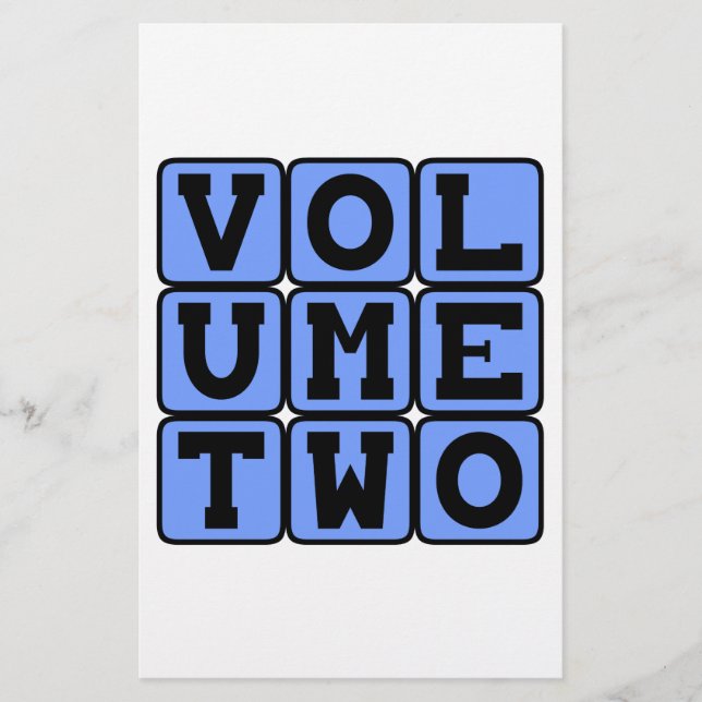 Tome deux, Deuxième volume (Devant)