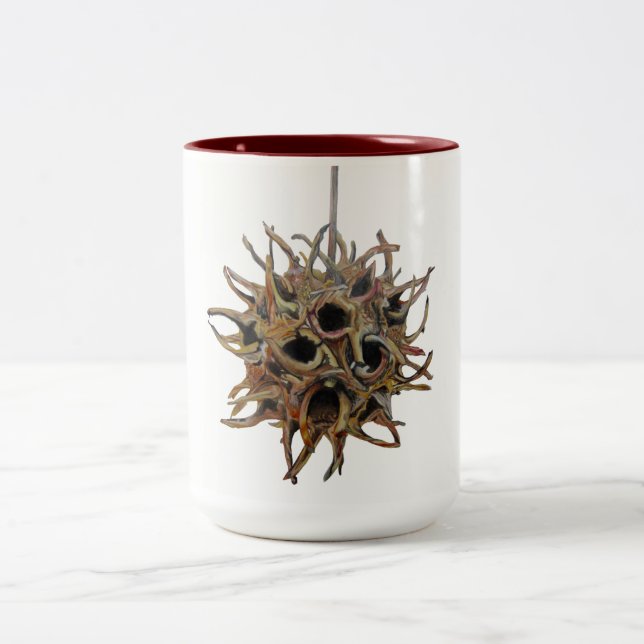 Ton de la cosse 2 de Sweetgum 15 onces. tasse (1 (Centre)