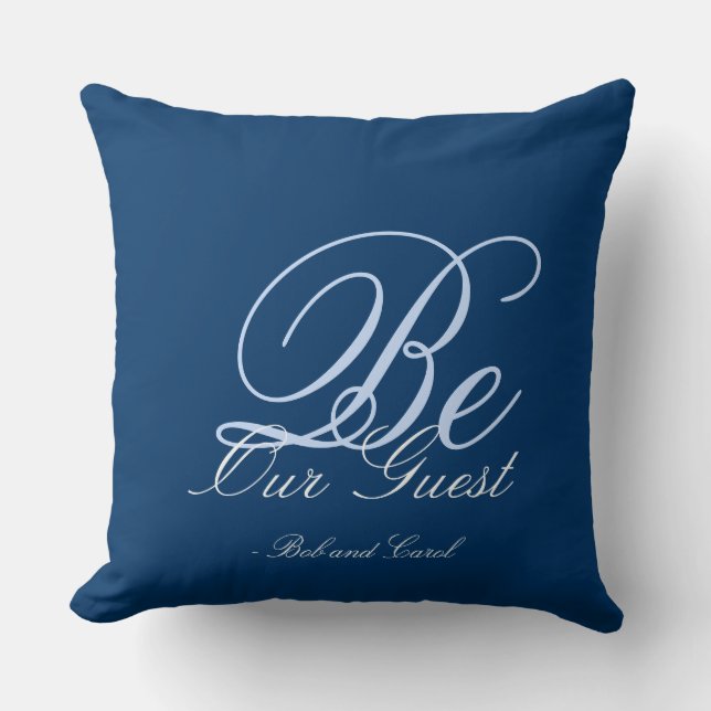 Ton sur le coussin d'invité de ton (Recto)