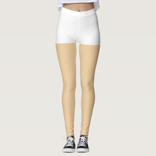 tonalité de la peau des leggings 28 (Devant)