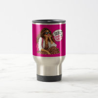 Tonde & Rouge à Lèvres | Tasse de Voyage Rose Chau