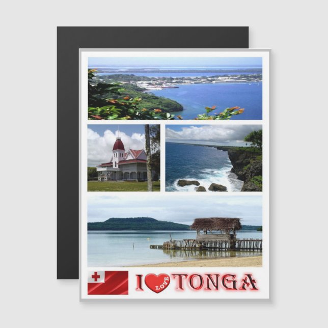 Tonga - I Love - (Devant / Derrière)