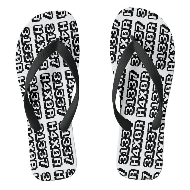 TONGS 31337 PIRATE INFORMATICIEN (Semelle)