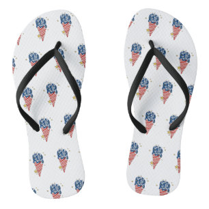 Tongs 4 juillet illustration 4 juillet Indépendance