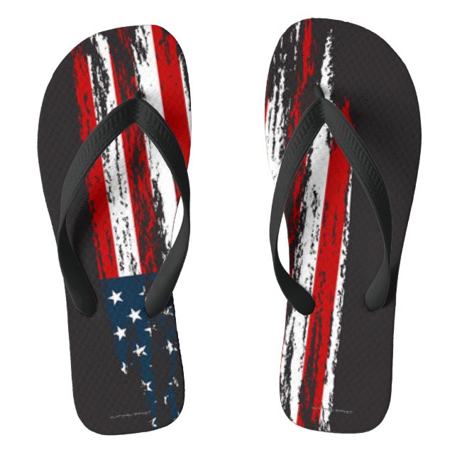 Tongs 4th of July Independence day flip flops USA (Semelle)