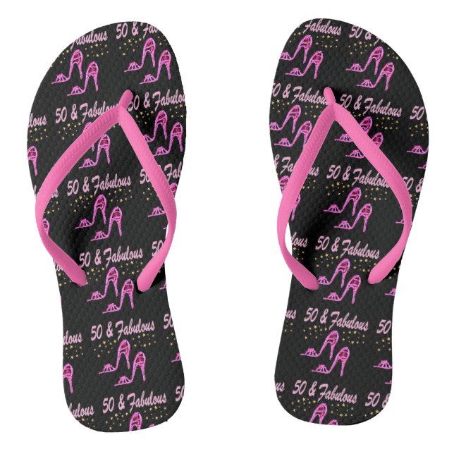 TONGS 50 ET LE FABULE SHOE QUEEN FLIP FLOPS (Semelle)