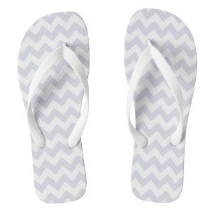 Tongs à motif chevron élégant