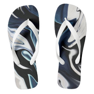 Tongs Abstract elegant fluide marble liquide