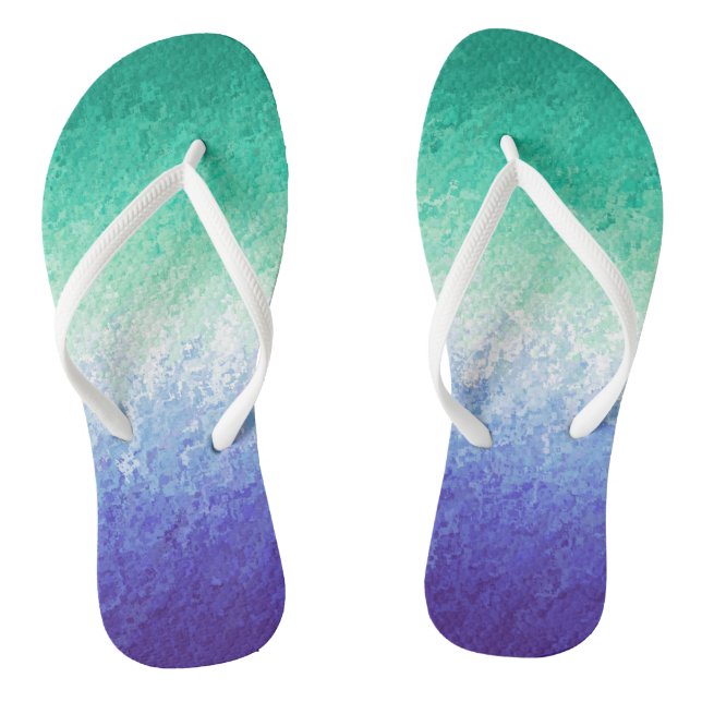 Tongs Abstract  MLM Men Loving Men Pride Flag  (Semelle)