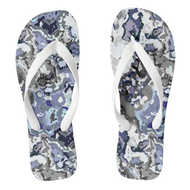 Tongs Abstrait Coloré (Semelle)