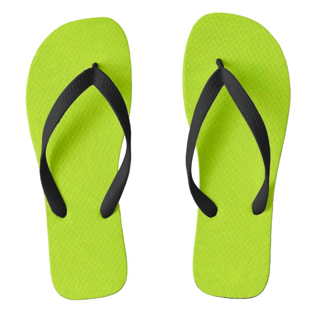 Tongs Abstraite chaux verte. (Semelle)