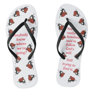 Tongs Adorable Ladybug Christian