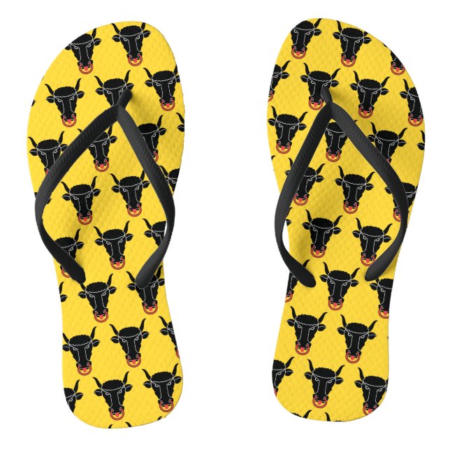 Tongs Adult Slim Straps with Flag of Uri, Switzerland (Semelle)