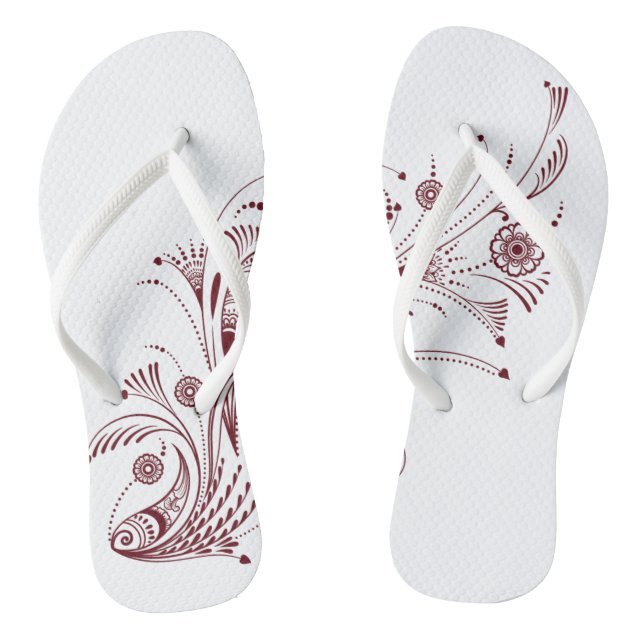 Tongs adultes, lanières minces (Semelle)