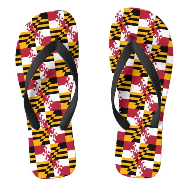 Tongs Affichage des couleurs du drapeau de l'état du Mar (Semelle)