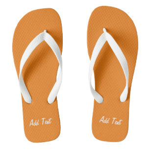 Tongs Ajouter Texte Imprimé Style Larges Bretelles-Santé