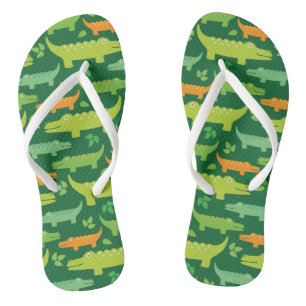 Tongs Alligator Crocodile Animaux Flip flop