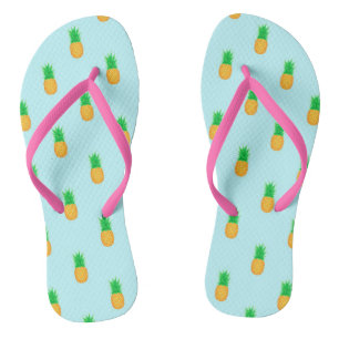 Tongs Ananas motif été