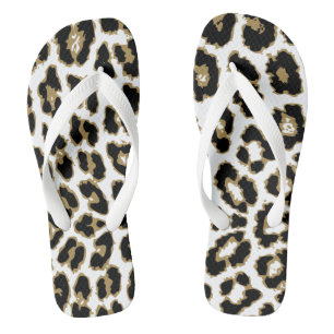 Tongs Animal Leopard Cheetah Imprimer Motif