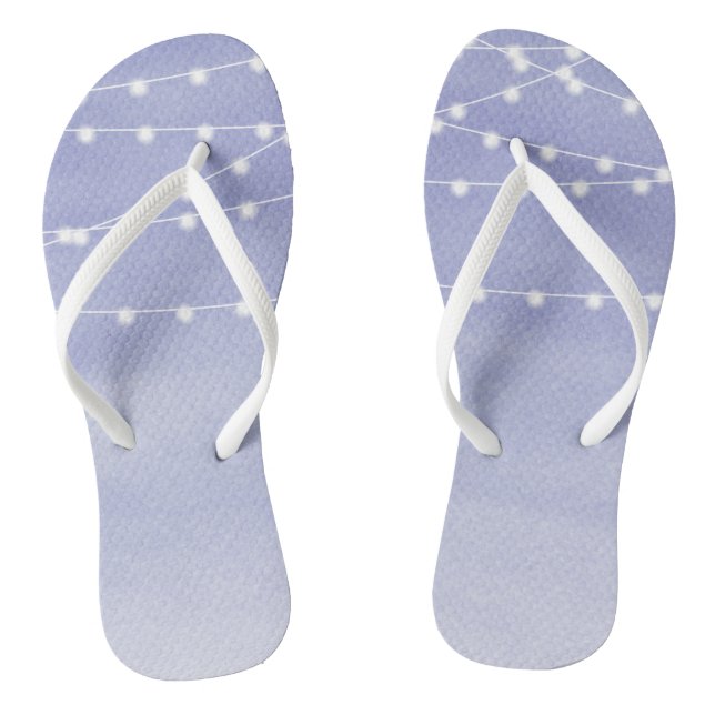 Tongs Aquarelle Chaîne Lights Flip Flops (Semelle)