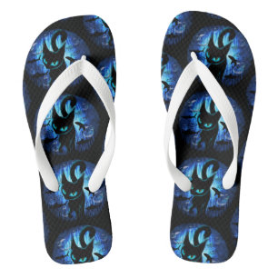 Tongs Aquaticat - Chat surréaliste en Imaginaire profond