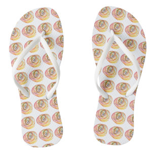 Tongs Arc-en-ciel Guérir l'espoir Flip Flops