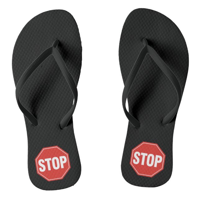 TONGS ARRÊTER LE SIGNE (Semelle)