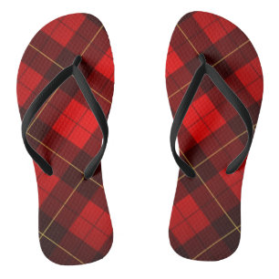 Tongs Arrière - plan de tartan de Wallace