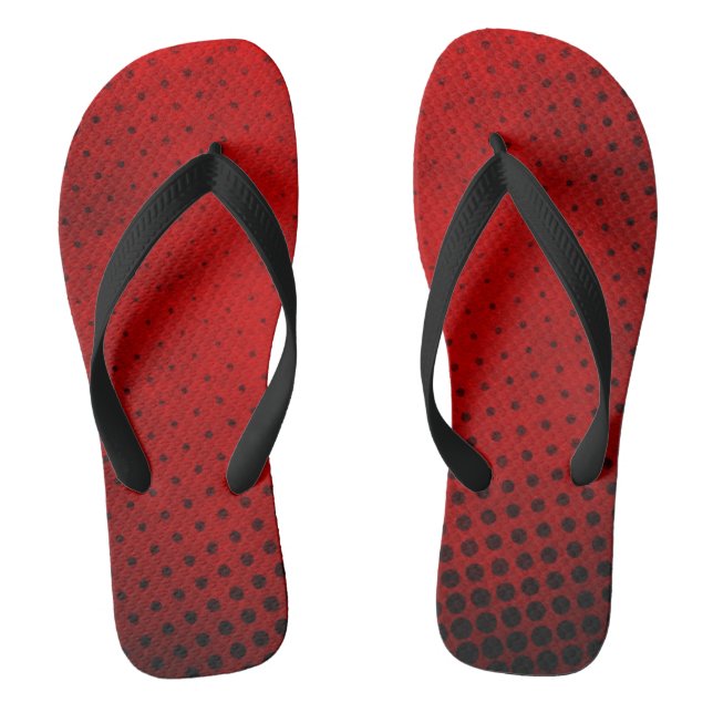 Tongs Arrière - plan tramé de motif (Semelle)